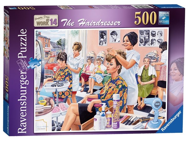 Ravensburger (14780) - Trevor Mitchell: "The Hairdresser" - 500 pieces puzzle