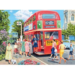 Ravensburger (14292) - Trevor Mitchell: "The Clippie" - 500 pieces puzzle