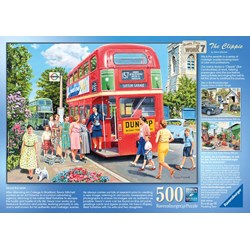 Ravensburger (14292) - Trevor Mitchell: "The Clippie" - 500 pieces puzzle