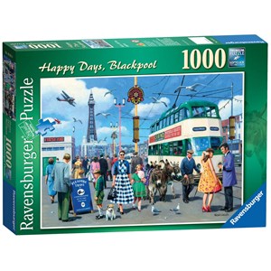 Ravensburger (19311) - Kevin Walsh: "Blackpool" - 1000 pieces puzzle
