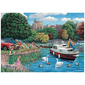 Ravensburger (19898) - "Windsor" - 1000 pieces puzzle
