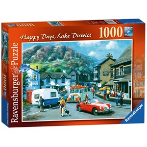 Ravensburger (19584) - Kevin Walsh: "Lake District" - 1000 pieces puzzle