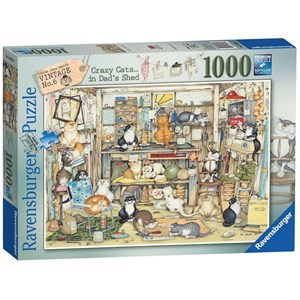 Ravensburger (19852) - Linda Jane Smith: "Dad's Shed" - 1000 pieces puzzle
