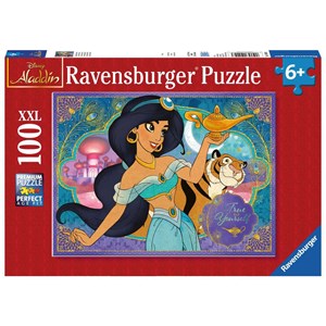 Ravensburger (10409) - "Princess Jasmine" - 100 pieces puzzle