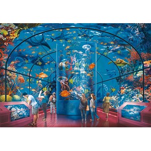 Ravensburger (12758) - "Aquarium" - 200 pieces puzzle