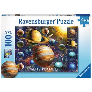 Ravensburger (10853) - "The Planets" - 100 pieces puzzle