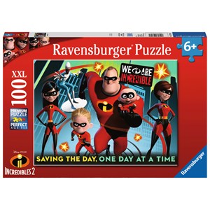 Ravensburger (10716) - "The Incredibles 2" - 100 pieces puzzle
