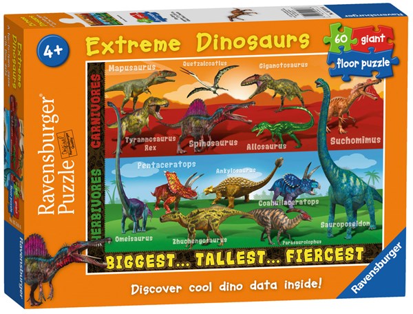 Ravensburger (05516) - "Extreme Dinosaurs" - puzzle