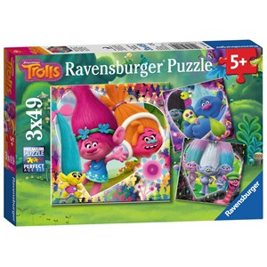 Ravensburger (08055) - "Trolls" - 49 pieces puzzle