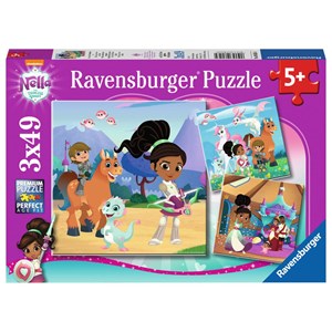 Ravensburger (08056) - "Nella the Princess Knight" - 49 pieces puzzle