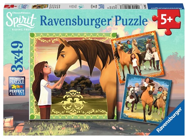 Ravensburger (08068) - "Dreamworks Spirit" - 49 pieces puzzle