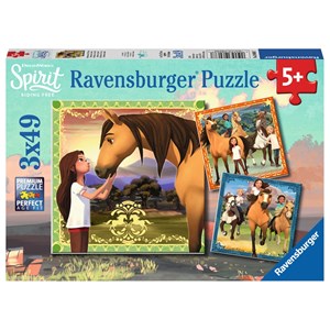 Ravensburger (08068) - "Dreamworks Spirit" - 49 pieces puzzle