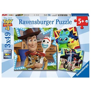 Ravensburger (08067) - "Toy Story 4" - 49 pieces puzzle