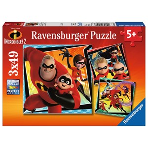 Ravensburger (08053) - "The Incredibles 2" - 49 pieces puzzle
