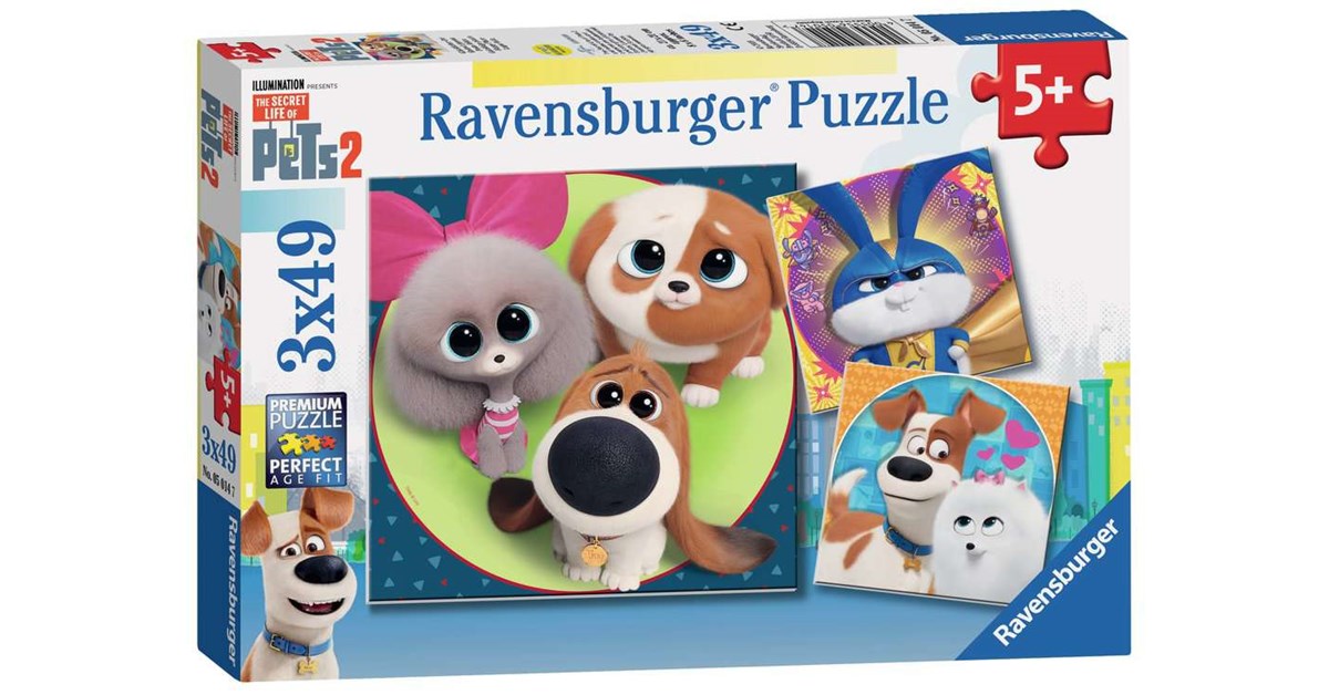 Secret Life of Pets Ravensburger 3D Puzzle - Max & Duke — Toys 'N Little  Treasures