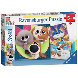 Ravensburger (05014) - "The Secret Life of Pets 2" - 49 pieces puzzle