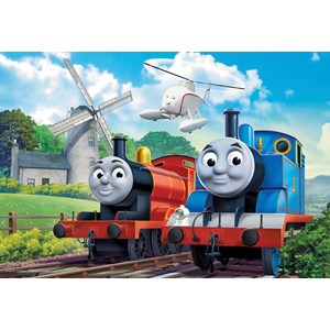 Ravensburger (08711) - "Thomas & Friends At the Windmill" - 35 pieces puzzle
