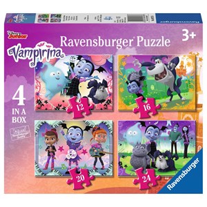 Ravensburger (06973) - "Vampirina" - 12 16 20 24 pieces puzzle