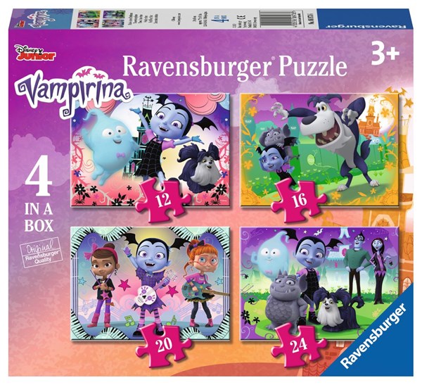 Ravensburger (06973) - "Vampirina" - 12 16 20 24 pieces puzzle