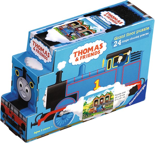 Ravensburger (81082) - "Thomas in Shaped Carton" - 24 pieces puzzle