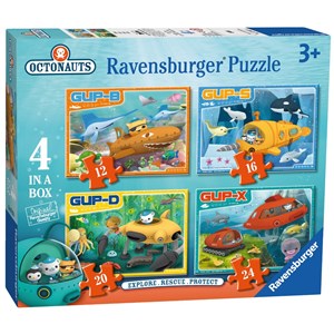 Ravensburger (07022) - "Octonauts" - 12 16 20 24 pieces puzzle