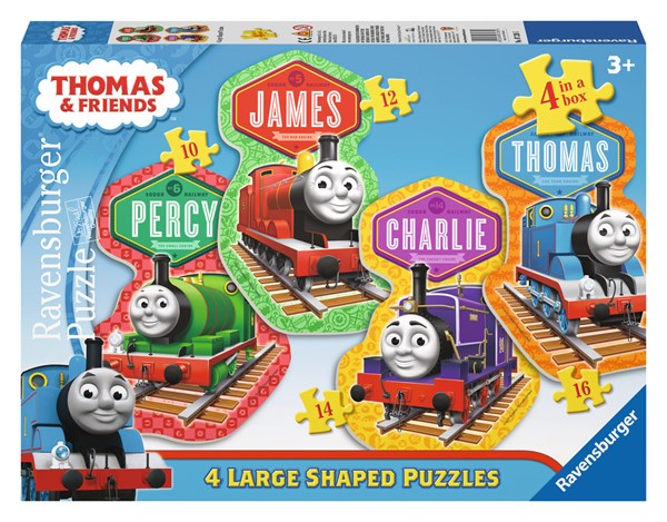 Ravensburger (07238) - "Thomas & Friends" - 10 12 14 16 pieces puzzle
