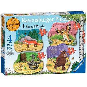 Ravensburger (06980) - "The Gruffalo" - 4 6 8 10 pieces puzzle