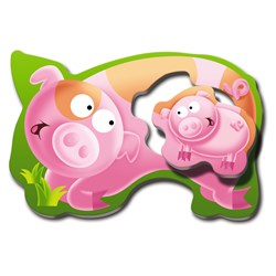 Ravensburger (06903) - "Mother and Babies" - 2 pieces puzzle