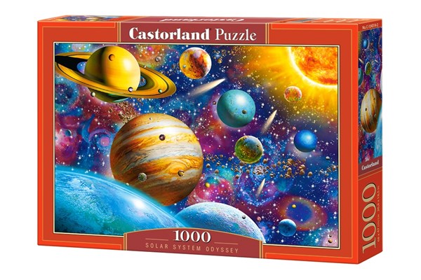 Castorland (C-104314) - "Solar System Odyssey" - 1000 pieces puzzle
