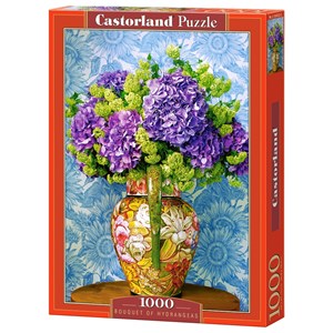 Castorland (C-104352) - "Bouquet Of Hydrangeas" - 1000 pieces puzzle