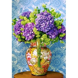Castorland (C-104352) - "Bouquet Of Hydrangeas" - 1000 pieces puzzle