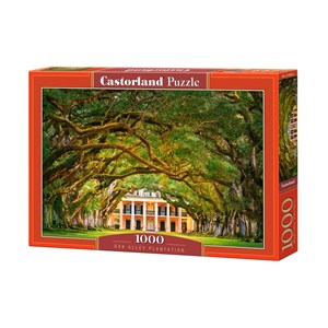 Castorland (C-104383) - "Oak Alley Plantation" - 1000 pieces puzzle