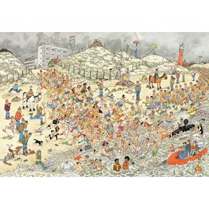Jumbo (19040) - Jan van Haasteren: "New Year's Dip" - 2000 pieces puzzle