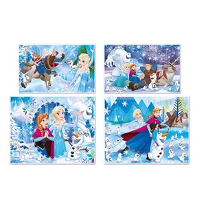 Clementoni (07723) - "Frozen" - 20 60 100 180 pieces puzzle