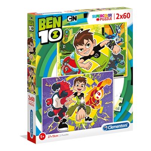 Clementoni (07136) - "Ben 10" - 60 pieces puzzle