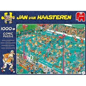 Jumbo (19094) - Jan van Haasteren: "Hockey Championships" - 1000 pieces puzzle