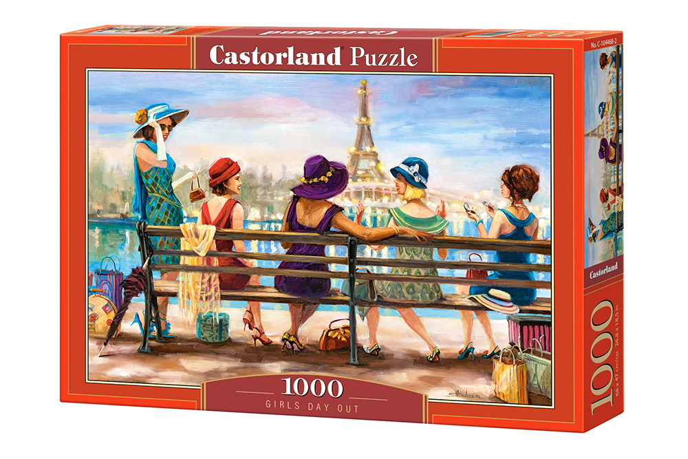1000 TEILE PUZZLE GIRLS DAY OUT CASTORLAND 104468 