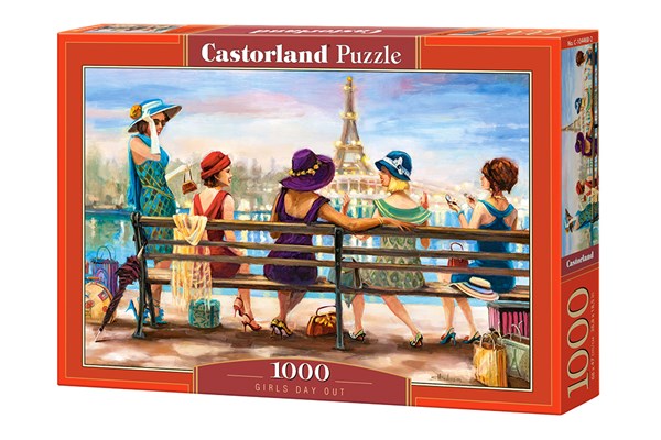 Castorland (C-104468) - "Girls Day Out" - 1000 pieces puzzle