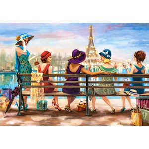 Castorland (C-104468) - "Girls Day Out" - 1000 pieces puzzle