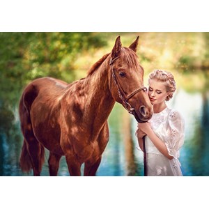 Castorland (C-104390) - "Beauty and Gentleness" - 1000 pieces puzzle