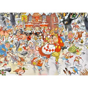 Falcon (11223) - Graham Thompson: "Christmas on Ice" - 1000 pieces puzzle
