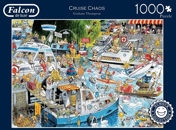 Falcon (11198) - Graham Thompson: "Cruise Chaos" - 1000 pieces puzzle