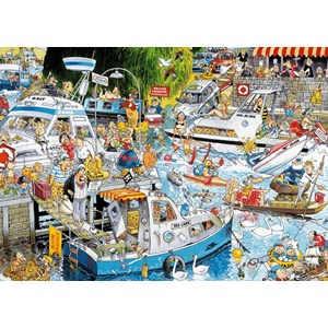 Falcon (11198) - Graham Thompson: "Cruise Chaos" - 1000 pieces puzzle
