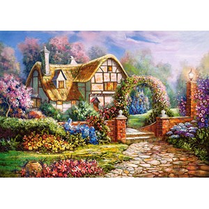 Castorland (B-53032) - "Wiltshire Gardens" - 500 pieces puzzle