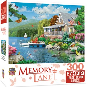 MasterPieces (31806) - Alan Giana: "Lakeside Memories" - 300 pieces puzzle
