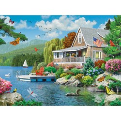 MasterPieces (31806) - Alan Giana: "Lakeside Memories" - 300 pieces puzzle