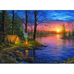 Eurographics (6000-0863) - Abraham Hunter: "Evening Mist" - 1000 pieces puzzle