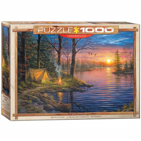 Eurographics (6000-0863) - Abraham Hunter: "Evening Mist" - 1000 pieces puzzle