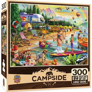 MasterPieces (31999) - Adrian Chesterman: "Day at the Lake" - 300 pieces puzzle