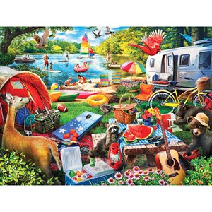 MasterPieces (31900) - Larry Jones: "Little Rascals" - 300 pieces puzzle